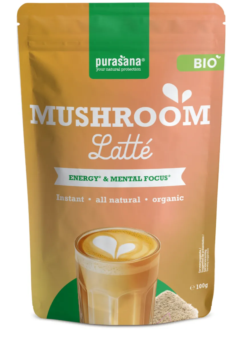 Purasana Mushroom Latté Poeder (100 gr)