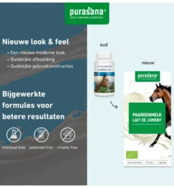 Purasana Paardenmelk Bio (90 vega capsules)