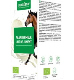 Purasana Paardenmelk Bio (90 vega capsules)