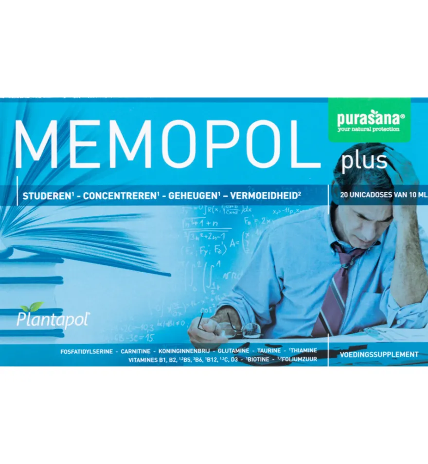Purasana Plantapol Memopol Plus (20 stuks)