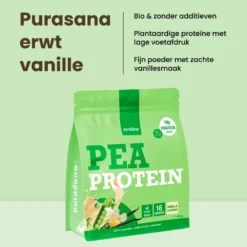 Purasana Plant Protein Erwt Vaniille (400 gr)
