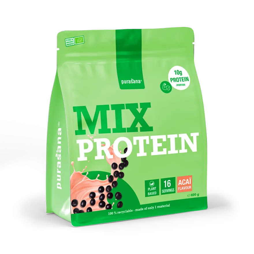 Purasana Plant Protein Mix Rode Biet Bio (400 gr)
