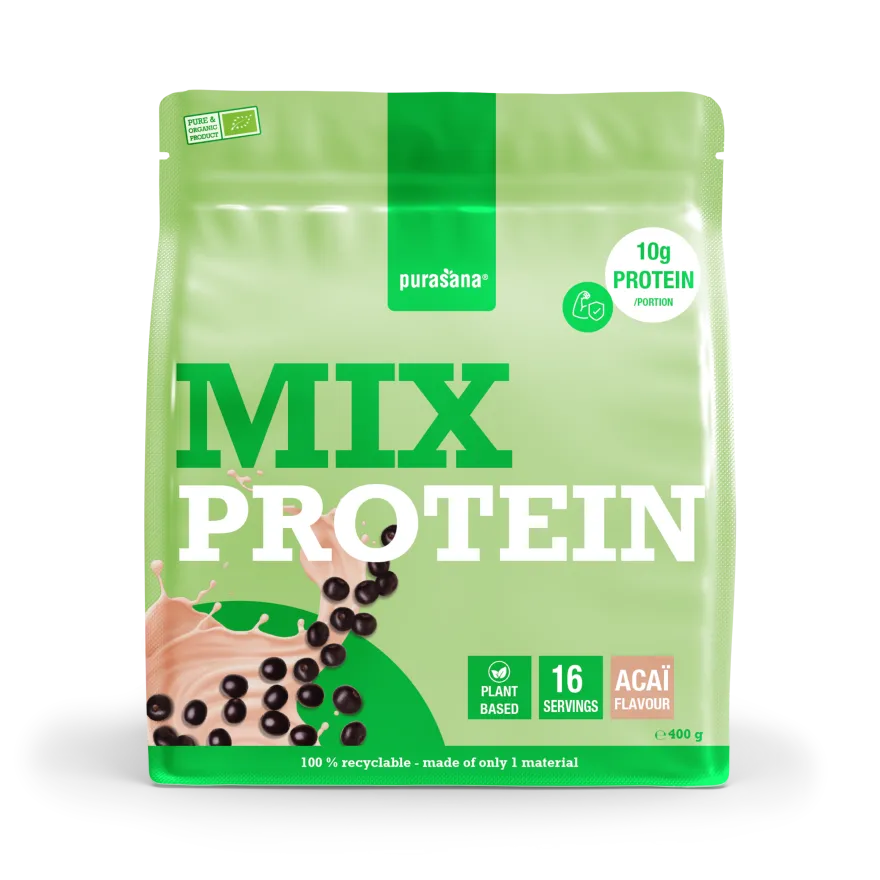 Purasana Plant Protein Mix Rode Biet Bio (400 gr)