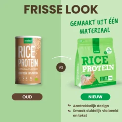 Purasana Plant Protein Rijst Natuurlijk Bio (400 gr)