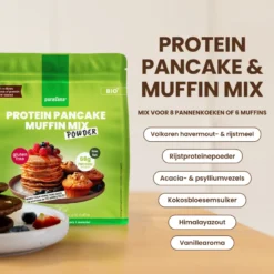 Purasana Protein Pancake – Muffin Mix Bio (400 gr)