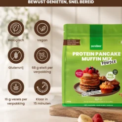 Purasana Protein Pancake – Muffin Mix Bio (400 gr)
