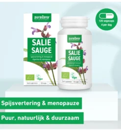 Purasana Salie/Sauge Vegan Bio (120 vega capsules)