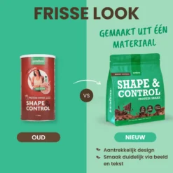 Purasana Shape & Control Plant Protein Chocolade (350 gr)