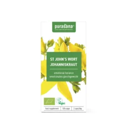 Purasana Sint Janskruid Millepertuis Vegan Bio (120 vega capsules)