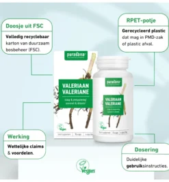Purasana Valeriaan/Valeriane Vegan (70 capsules)