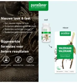 Purasana Valeriaan/Valeriane Vegan (70 capsules)