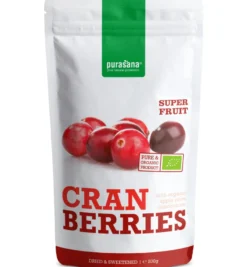 Purasana Veenbessen Cranberries Vegan Bio (200 gr)