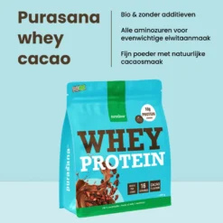 Purasana Whey Proteine Cacao Bio (400 gr)