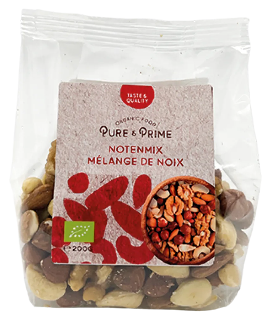 Pure & Prime Notenmix Bio (200 gr)