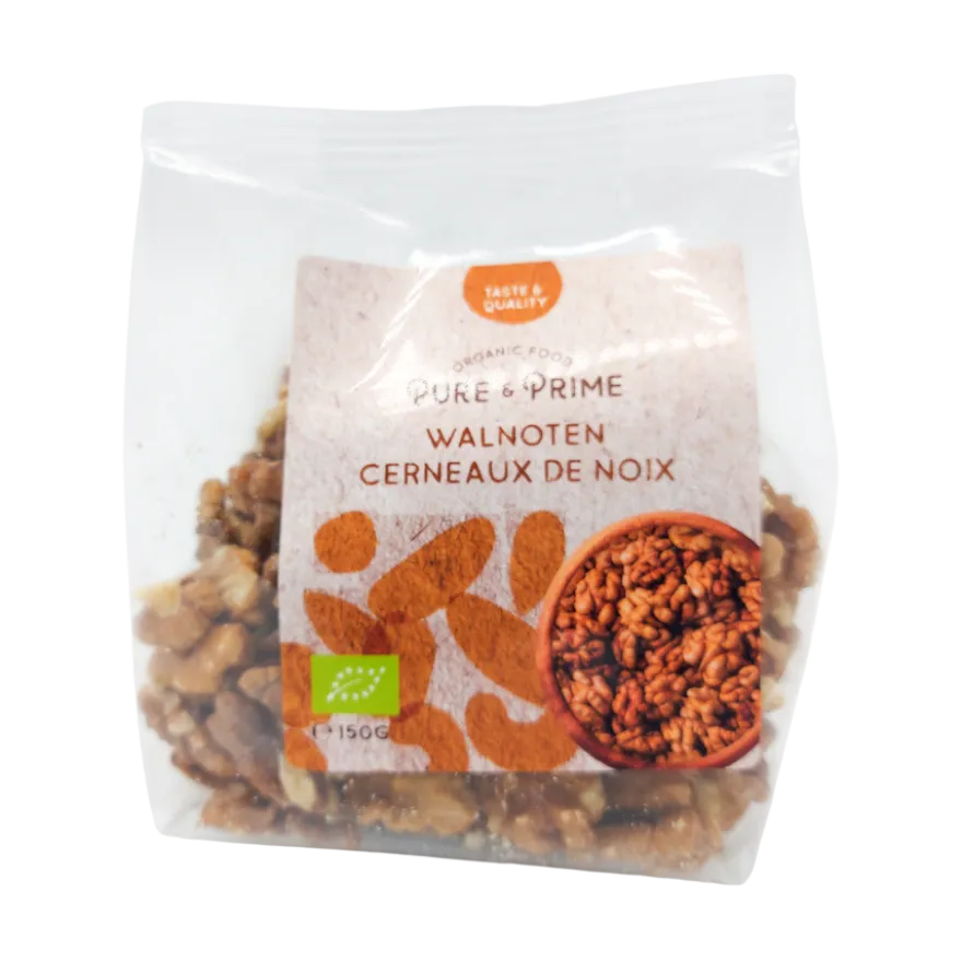 Pure & Prime Walnoten Bio (150 gr)