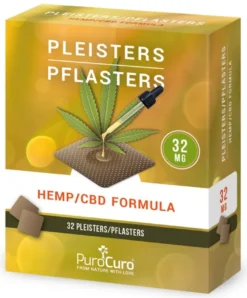 PuroCuro Cbd Pleisters 32 Mg (32 stuks)