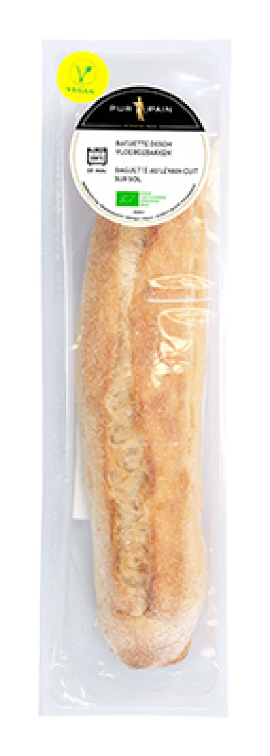 Pur Pain Baguette Desem Vloergebakken Bio (300 gr)