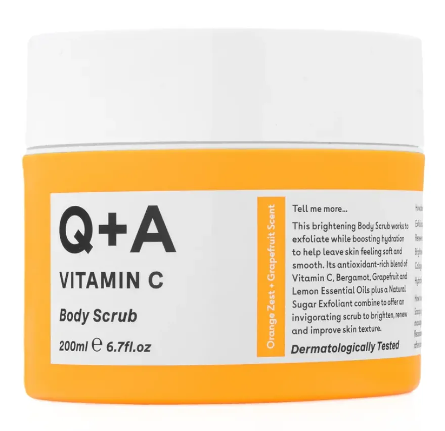 Q+A Bodyscrub Vitamine C (200 ml)
