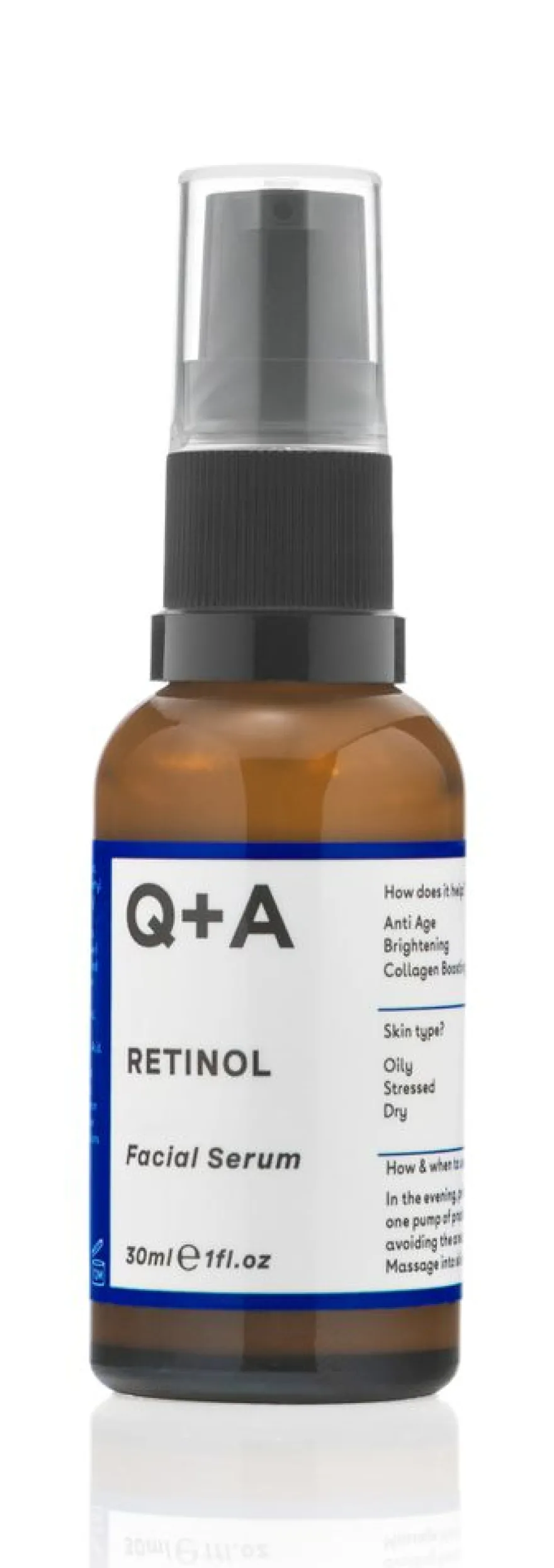 Q+A Retinol Facial Serum (30 ml)
