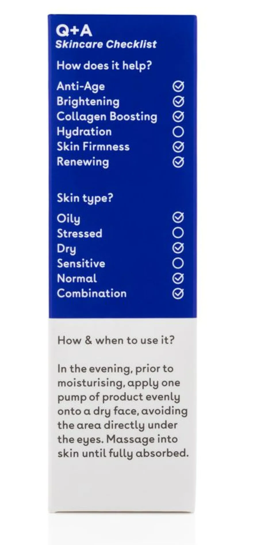 Q+A Retinol Facial Serum (30 ml)