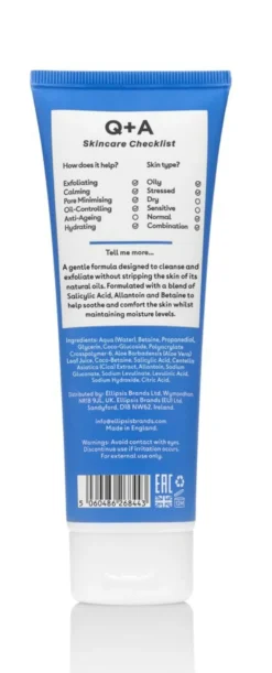 Q+A Salycylic Acid Daily Cleanser (125 ml)