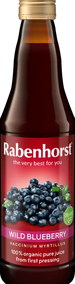 Rabenhorst Bosbessensap (330 ml)