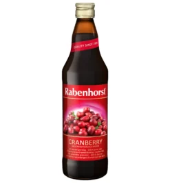 Rabenhorst Cranberrysap puur bio (750 ml)