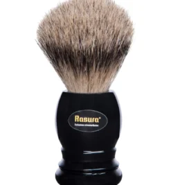 Rasura Scheerkwast silverspits zwart (1 stuk)