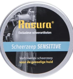 Rasura Scheerzeep sensitive in blik (1 stuk)