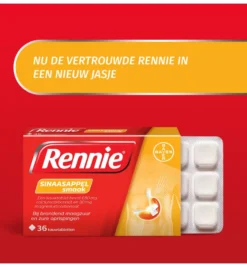 Rennie Sinaasappel (36 tabletten)