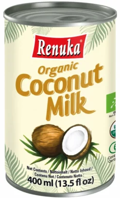 Renuka Biologische Kokosmelk (400 ml)