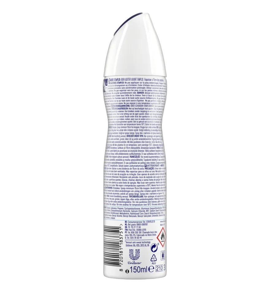 Rexona Deodorant spray cotton dry (150 ml)
