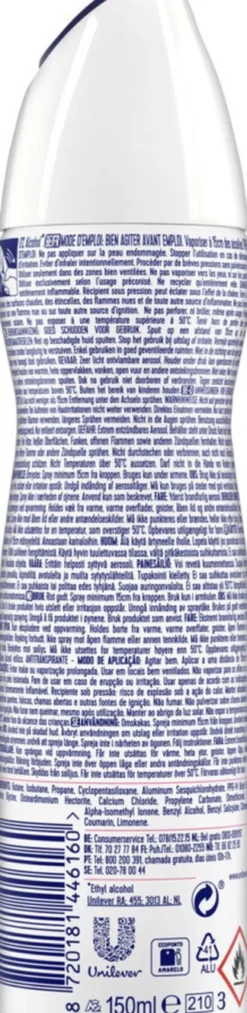 Rexona Deodorant Spray 72H Bright Bouquet (150 ml)
