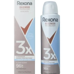 Rexona Deodorant Spray Max Pro Clean Scent (150 ml)