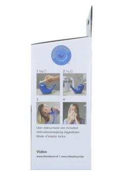 Rhino Horn Neusdouche Blauw (1 stuk)