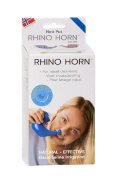 Rhino Horn Neusdouche Blauw (1 stuk)