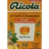 Ricola Gember Sinaasappelmunt Suikervrij (50 gr)