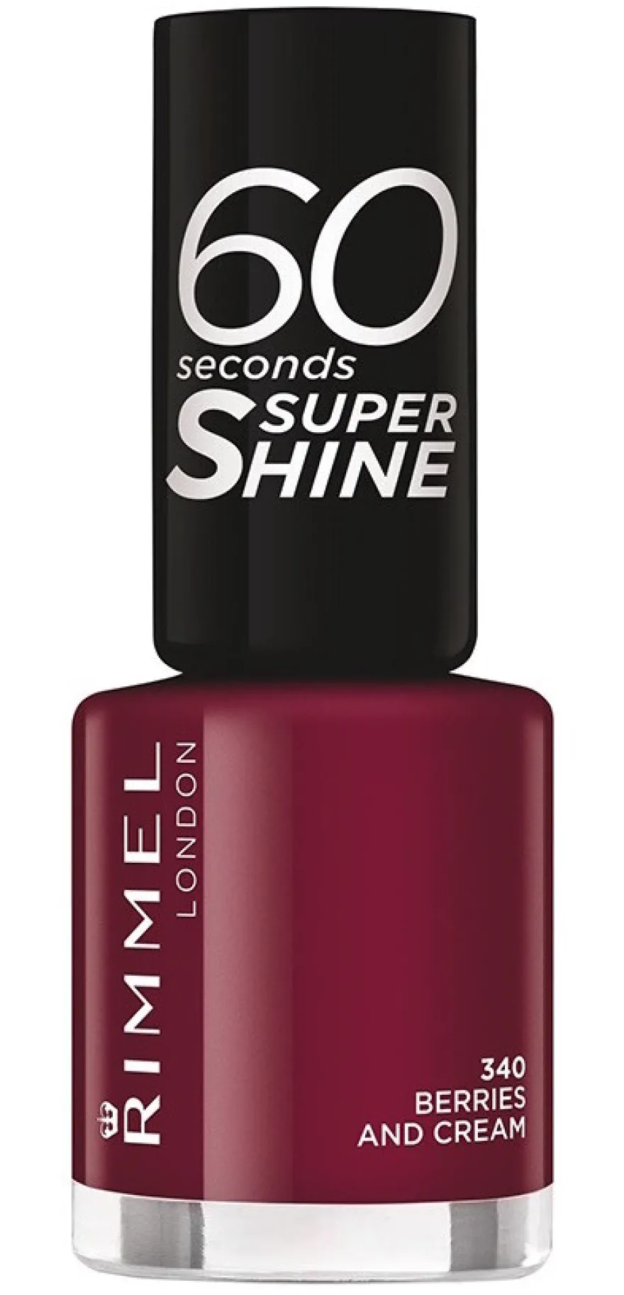 Rimmel London Nagellak 60 Seconds 340 Berries And Cream (8 ml)