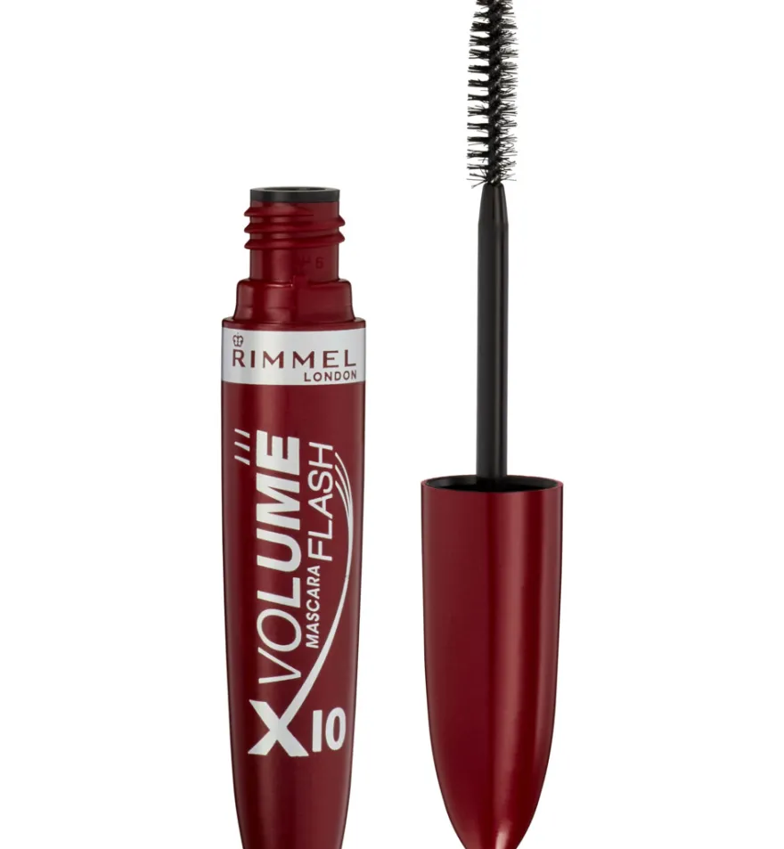 Rimmel London Volume Flash X10 mascara : 001 – Black (1 stuk)