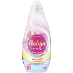 Robijn Klein & Krachtig Vloeibaar Wasmiddel Wol en Fijn (665 ml)