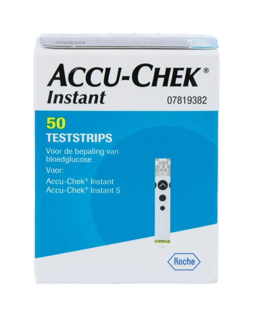 Roche Accu-chek Teststrips Instant (50 stuks)