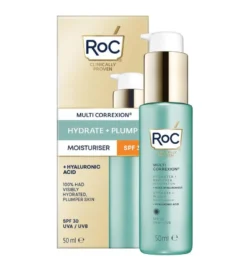 Roc Multi Correxion Hydrate+Plump Moisturiser Spf30 (50 ml)