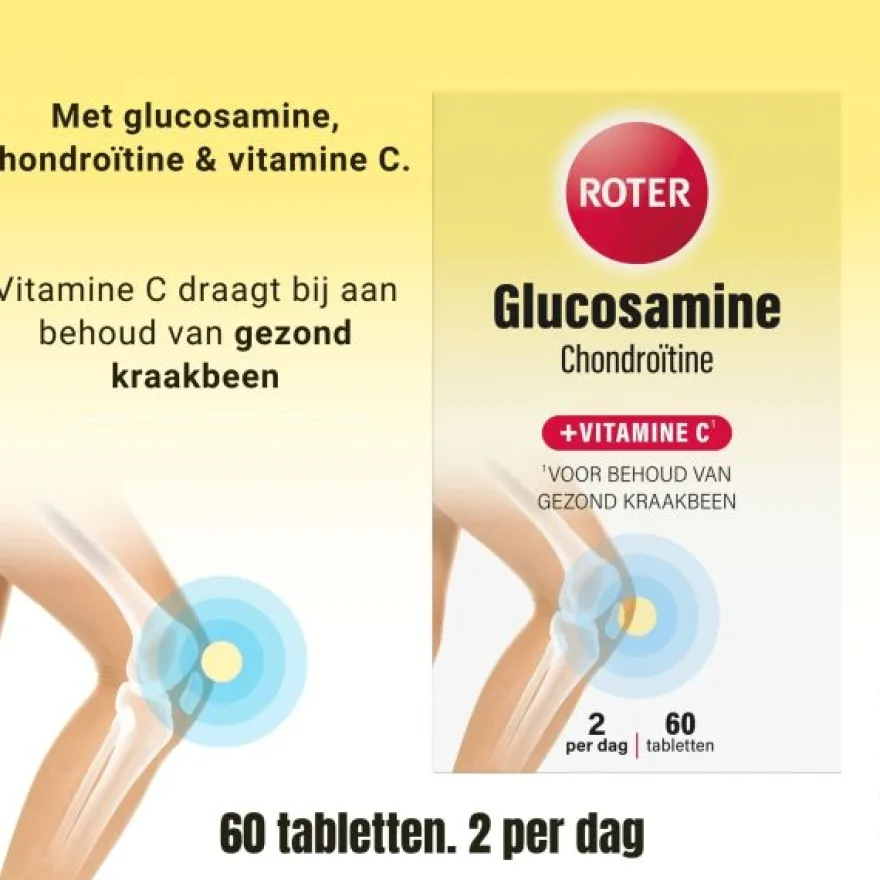 Roter Glucosamine/chondroitine/ Vit C (60 tabletten)