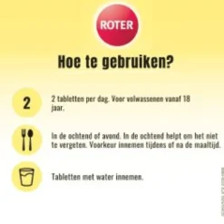 Roter Glucosamine/chondroitine/ Vit C (60 tabletten)
