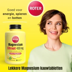 Roter Magnesium Citraat Citroen (50 tabletten)
