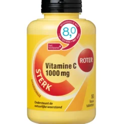 Roter Vitamine C 1000 mg sterk (50 kauwtabletten)