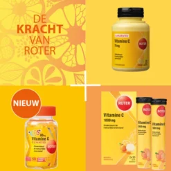 Roter Vitamine C 70 mg suikervrij (300 kauwtabletten)