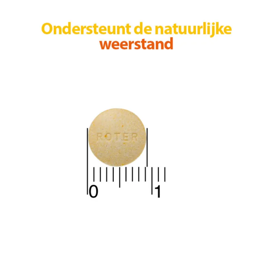 Roter Vitamine C 70 mg suikervrij (300 kauwtabletten)