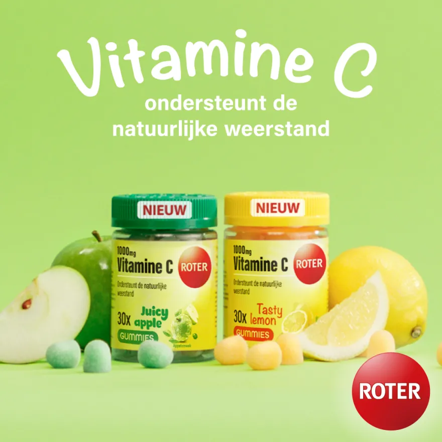 Roter Vitamine C 1000mg Tasty Lemon (30 gummies)