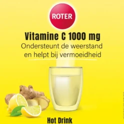 Roter Vit.C+Zink Hot Drink Citroen-gember sachets (15 stuks)